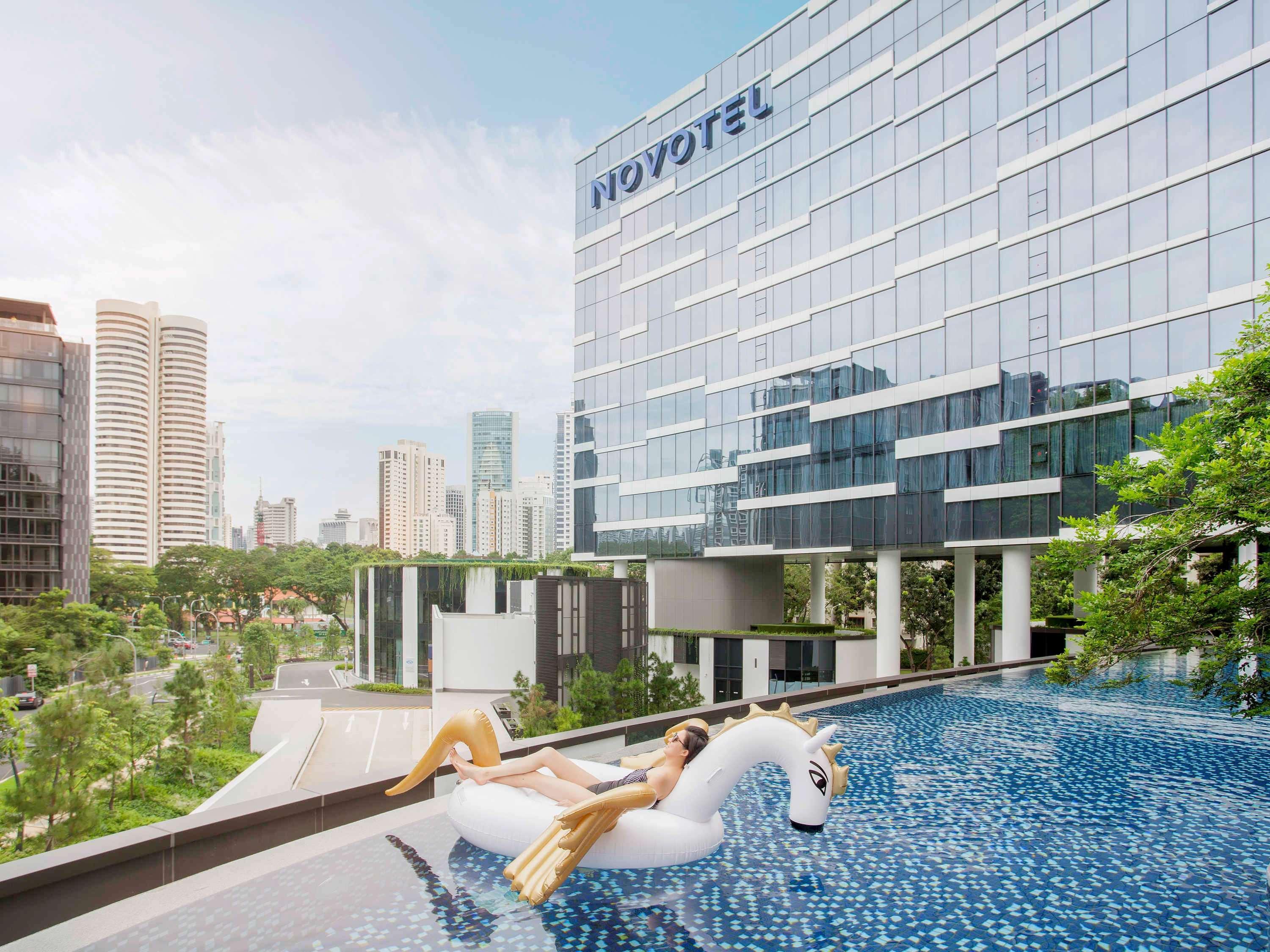 Novotel Singapore On Stevens Singapura Exterior foto