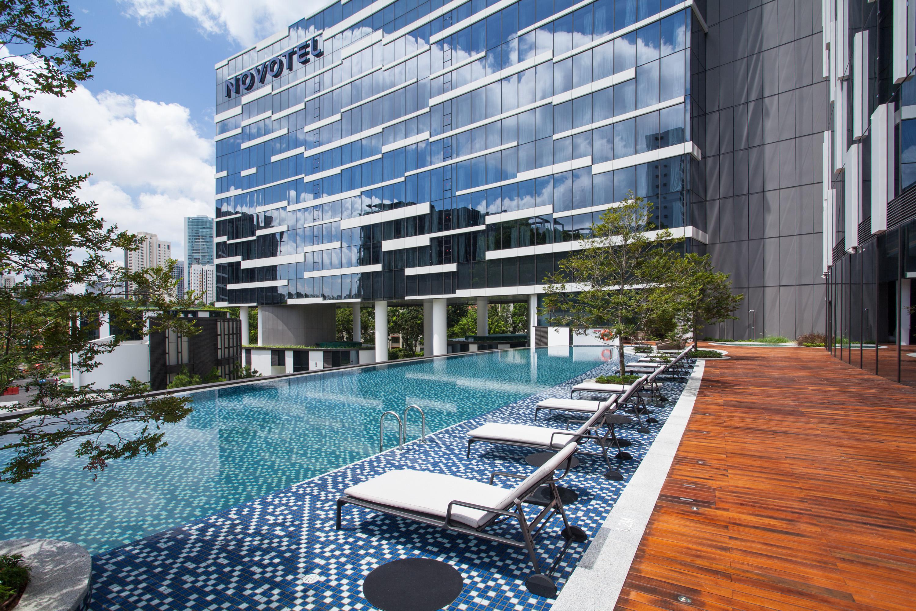 Novotel Singapore On Stevens Singapura Exterior foto