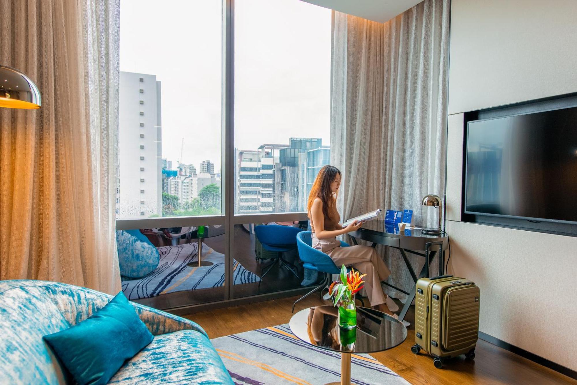 Novotel Singapore On Stevens Singapura Exterior foto