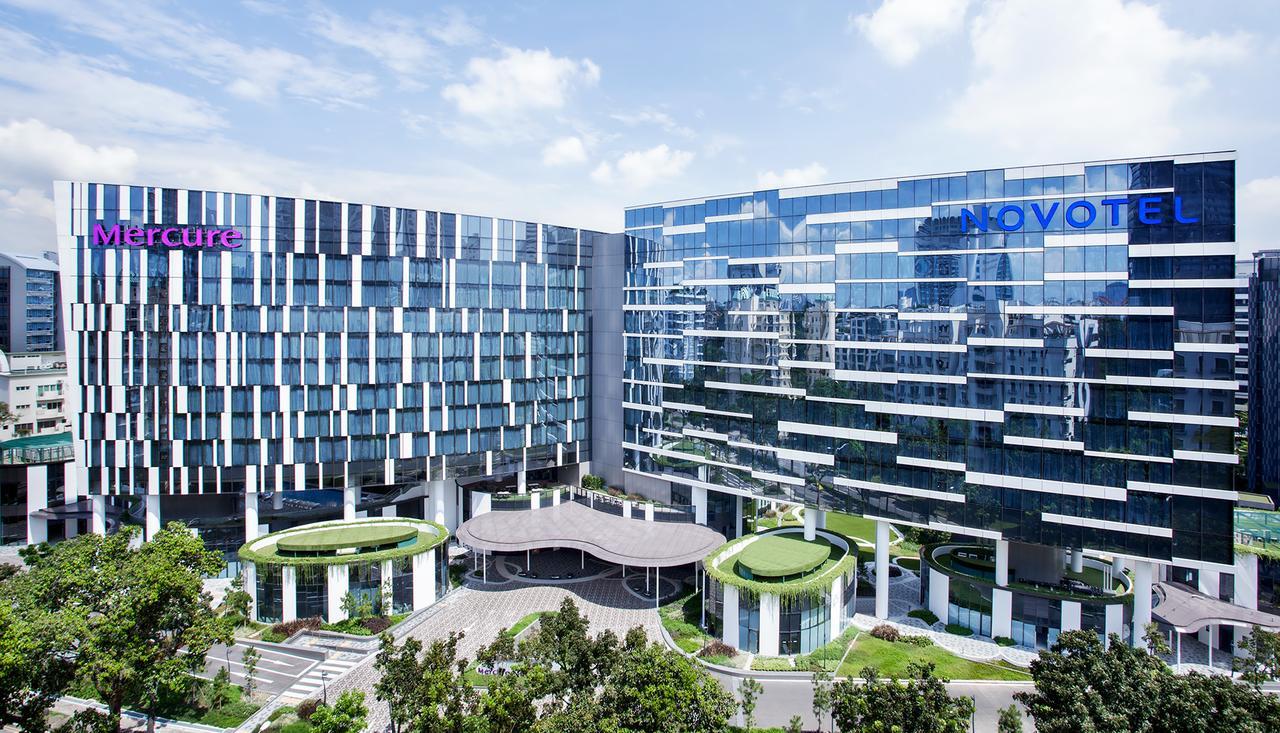 Novotel Singapore On Stevens Singapura Exterior foto